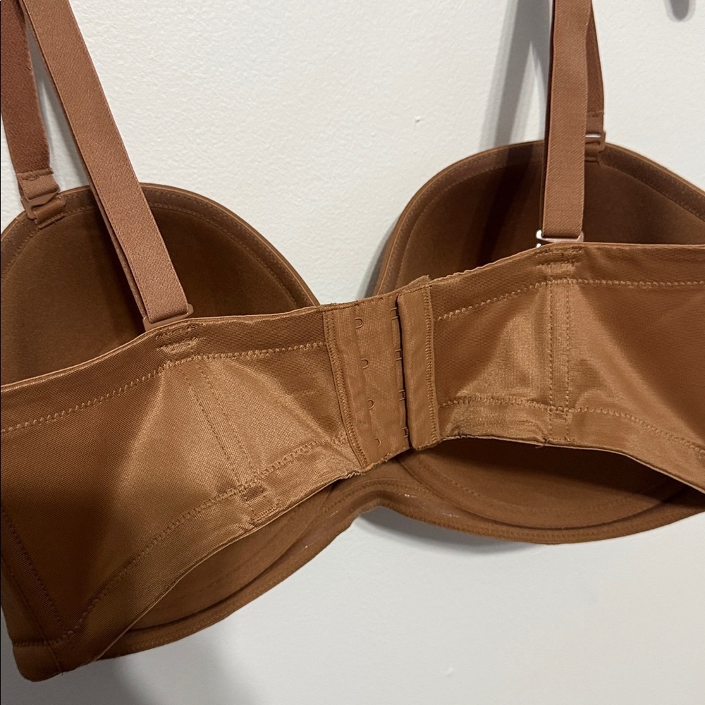 Wacoal Dark Tan - Red Carpet Full Figure Underwire Strapless Bra Up To I Cup - Picture 3 of 8